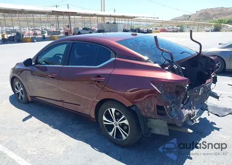 2020 Nissan Sentra Sv Xtronic Cvt from USA, damaged, VIN 3N1AB8CV4LY236961